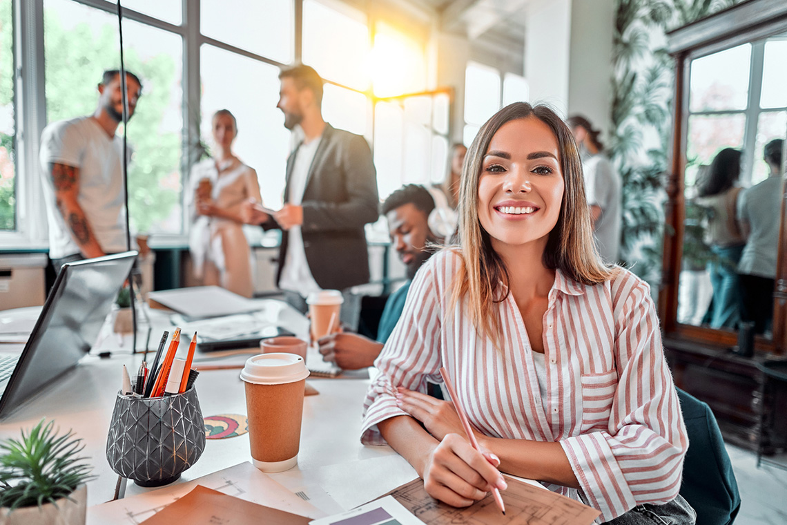 Mitarbeitermotivation generieren durch Bürogestaltung